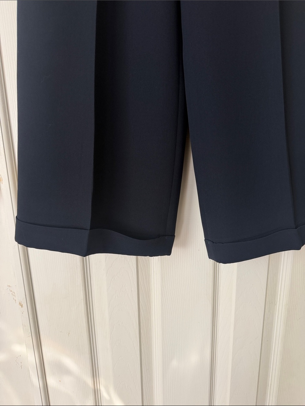 Jones New York Wide-Leg Navy Women’s Dress Pants-Sz 8 - Picture 3 of 5